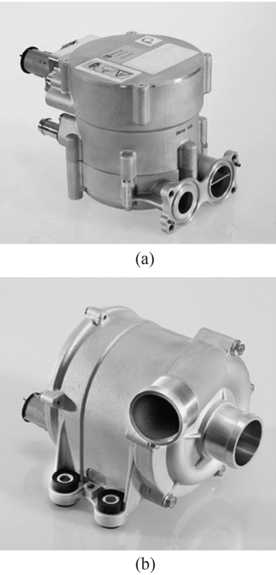 图2 用于燃料电池的高电压氢再循环增压器和冷却液泵