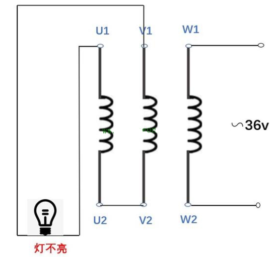 怎么判断三相异步电动机的首尾端?