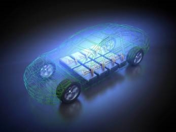 Batteries in an electric vehicle