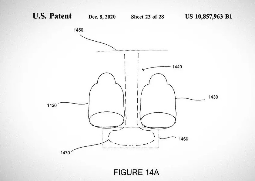 安全气囊,Waymo,可展开乘客罩,汽车专利,采埃孚气囊 安全气囊,Waymo,可展开乘客罩,汽车专利,采埃孚气囊