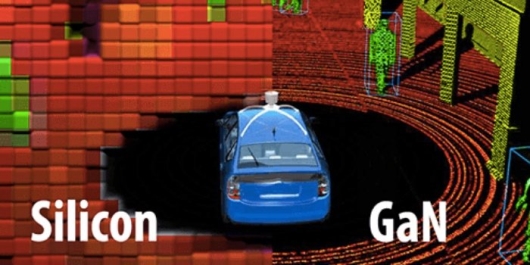 GaN-based technology allows laser signals in LiDAR