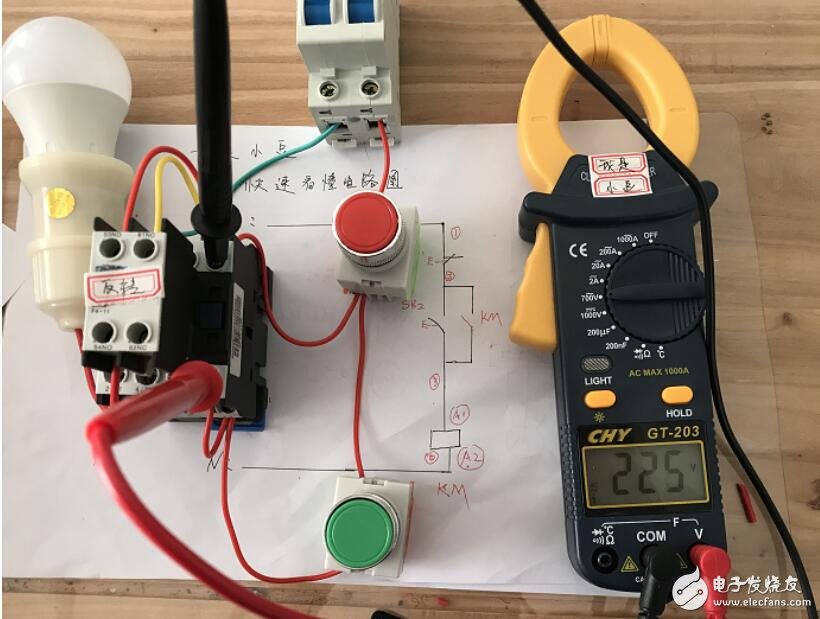 如何用万用表排查接触器无法吸合