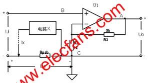 地回流干扰的同相放大电路 www.elecfans.com