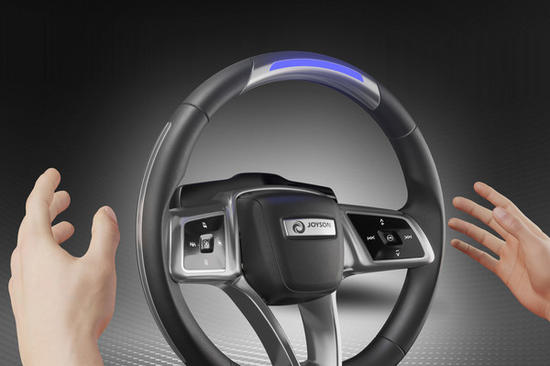 均胜安全多区域手握感应方向盘