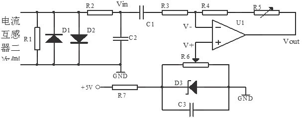 点击放大图片 图3 电流检测电路