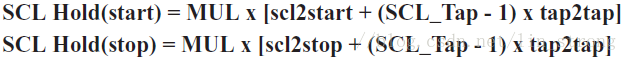 SCL Hold(startstop)公式