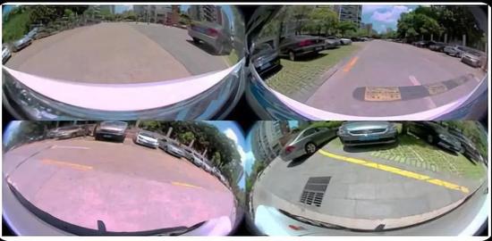 电子AI后视镜务盲区