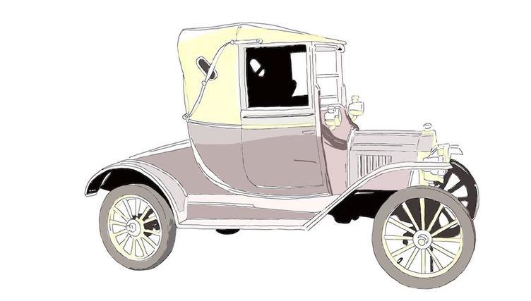 福特T型车（手绘）