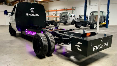 前瞻技术,Endera,新型电动动力系统,商用车 前瞻技术,Endera,新型电动动力系统,商用车