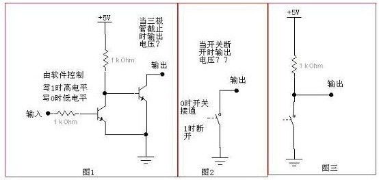 组成开漏形式的电路有哪些特点？
