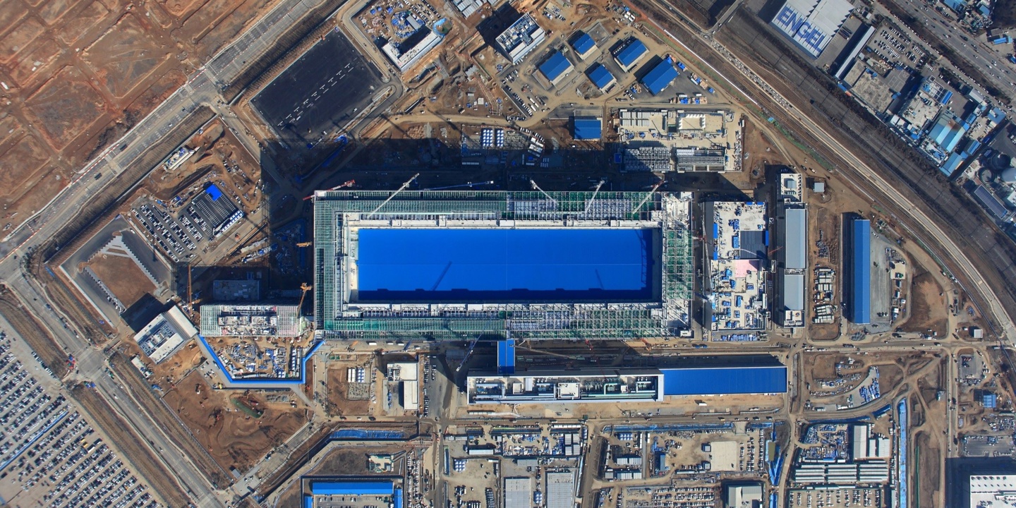 先进制程订单寥寥,消息称三星关闭平泽 P2、P3 工厂三成 4 5 7 nm 产线 三星电子平泽园区