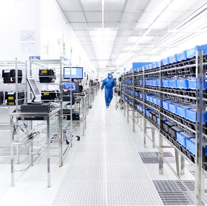 X-FAB法国无尘室