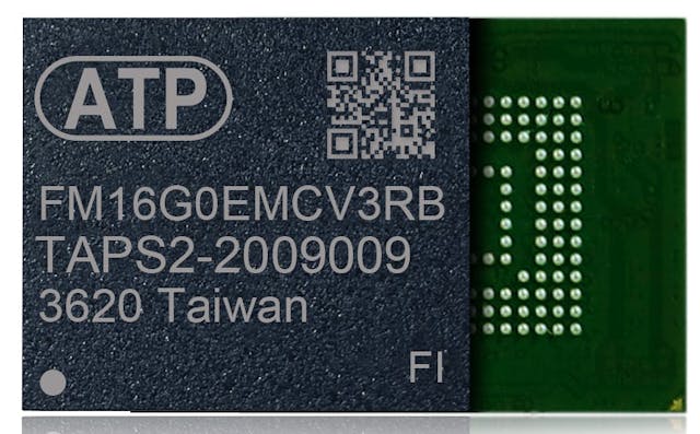 ATP's e.MMC storage solution ATP 的 e.MMC 存储解决方案