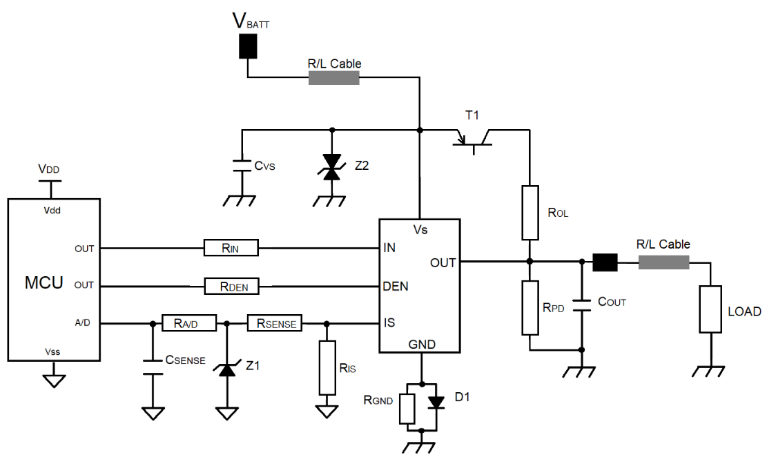 基于DIODES ZXMS81045SPQ车规智能之高边驱动方案