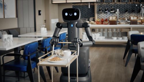 全球首款商用类人形具身智能服务机器人发布 开启行业新纪元