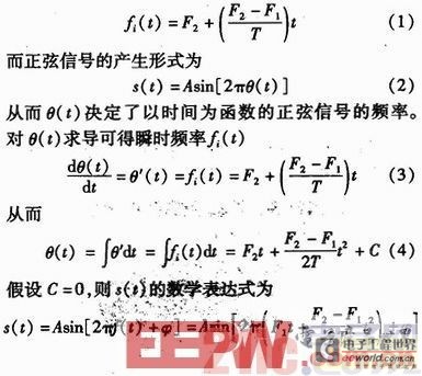 一种基于DSP线性扫频信号源系统设计方案