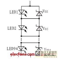 LED series drive circuit