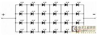 LED light source circuit connection diagram