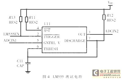 Testing the LM555 timing circuit