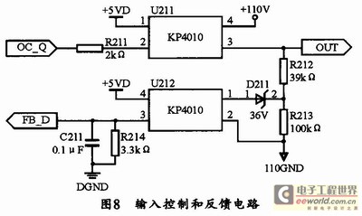 LCU输入控制和反馈电路