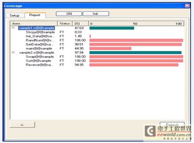 Figure 3: The MVP window after setting the start and end points in the program file.