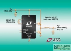 低输入电压同步降压型 DC/DC 控制器