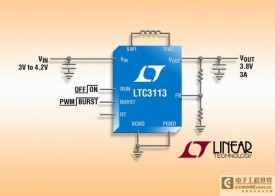 3A 输出、2MHz 同步降压-升压型 DC/DC 转换器