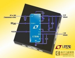 36V500mA 降压型 DC/DC 转换器【凌力尔特】