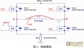 Calculation method of short-circuit protection time of electric vehicle controller