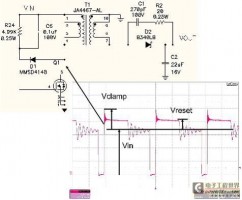 如何对反向转换器的FET关断电压进行缓冲