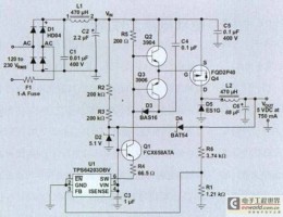 用于智能电表的非隔离式AC/DC降压转换器