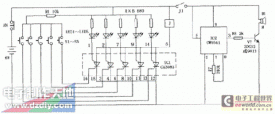 CA3083和CW9561构成的五路触摸报警器