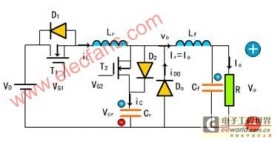 零电流关断(ZCS)PWM DC/DC变换器电路图及时序分析