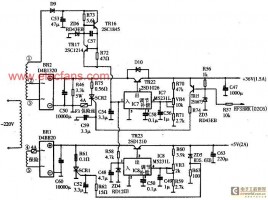 四通MS-2424打印机的电源电路原理分析