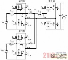 基于三半桥拓扑的双向DC/DC变换器软开关条件研究