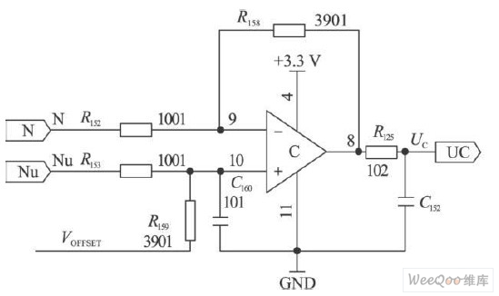 Current sampling schematic