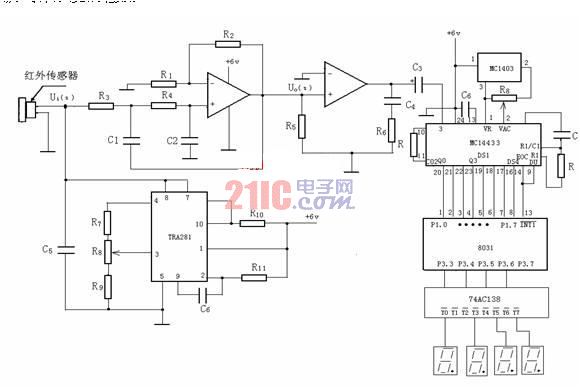 Carbon dioxide detection circuit diagram