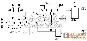 CXT感测电路原理简图