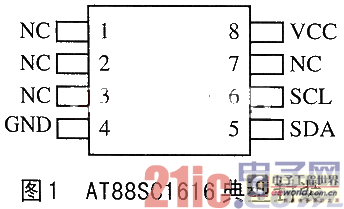 加密存储芯片AT88SC1616的设计应用