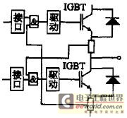 IGBT桥臂直通短路保护