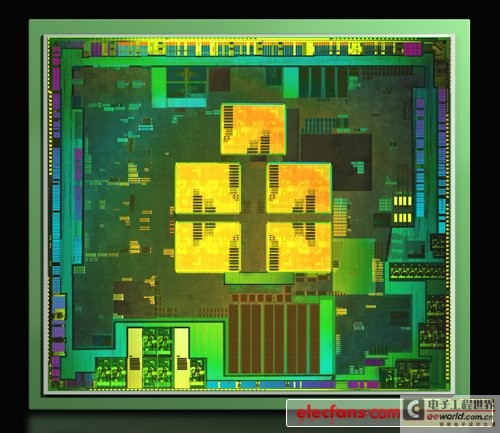 Tegra 3处理器核心图