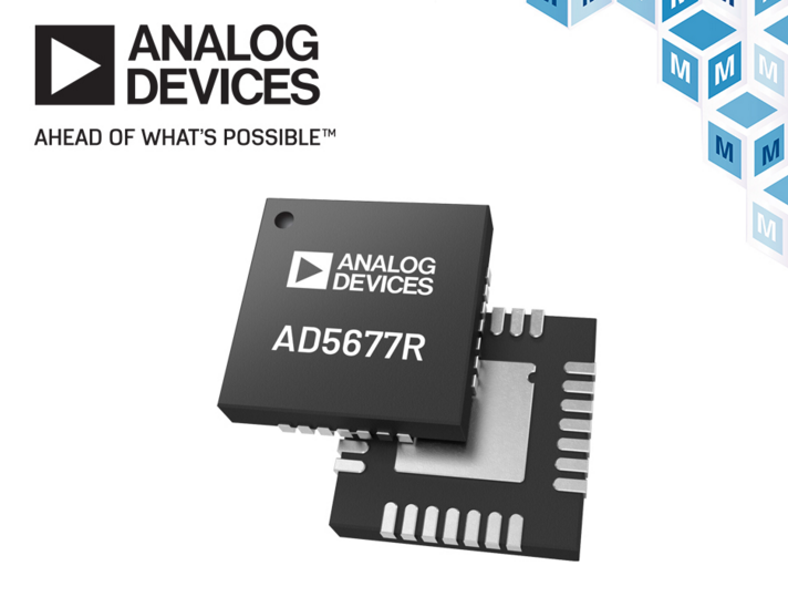 Analog Devices AD567xR DAC贸泽开售