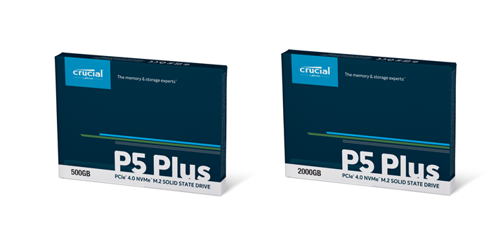 美光推出全新 Crucial 英睿达 P5 Plus PCIe SSD 