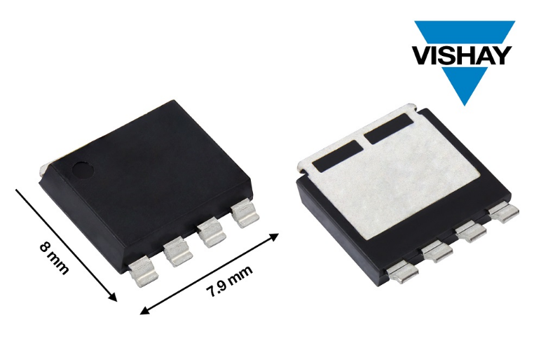 Vishay推出PowerPAK® 8x8L<font color='red'>封装</font>60 V和80 V N沟道MOSFET