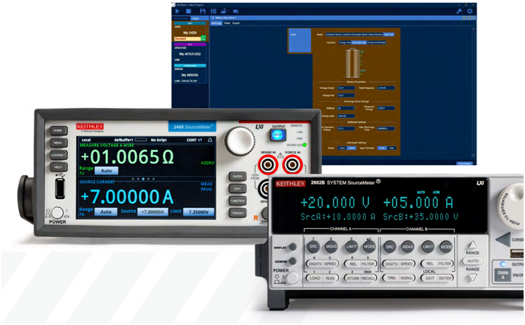 泰克推出增强型 Keithley KickStart 电池模拟器应用程序