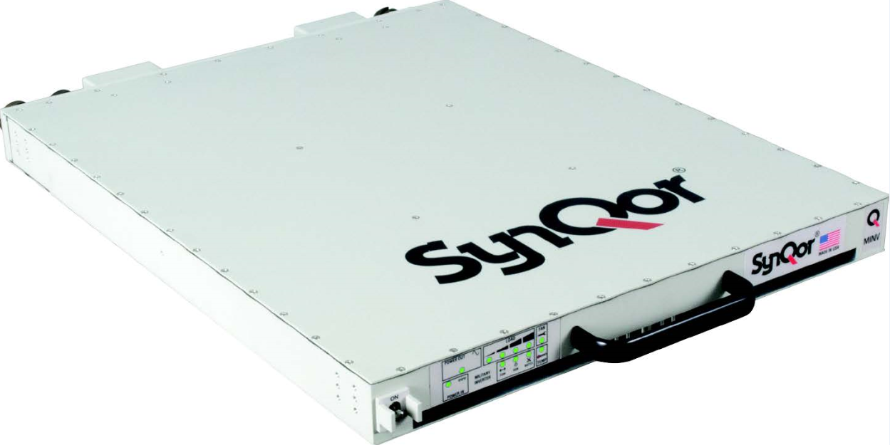 SynQor Releases Advanced Military-Grade Compact 4 KW, 270 Vdc Input Inverter (MINV-4000-1U-270)