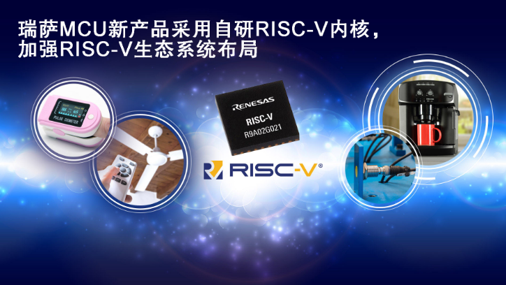 Renesas is the first in the industry to launch a general-purpose 32-bit RISC-V MCU using its own CPU core