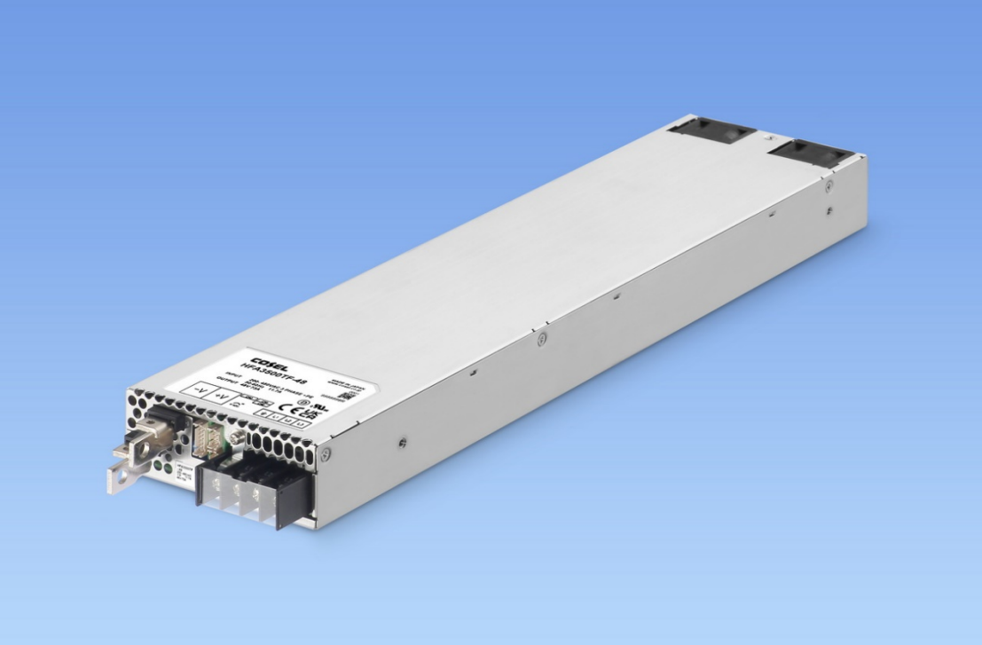 COSEL launches 3.5kW three-phase high-efficiency slim power supply for demanding applications