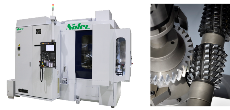 尼得科机床推出集滚齿和倒角加工为一体的工序集约机床——滚齿机“GE25CF”