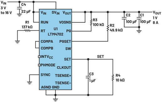 16 V、8 A Silent Switcher μModule穩(wěn)壓器如何成為低噪聲應用的理想之選